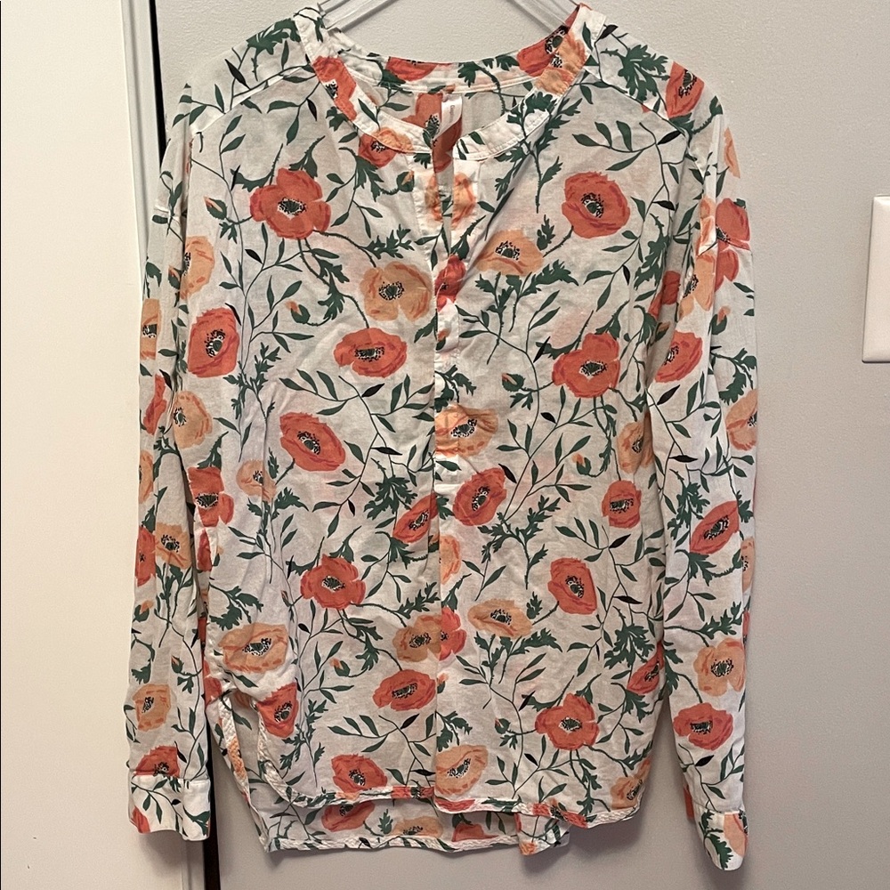 GapBody Floral Print Women's Top - Multicolor